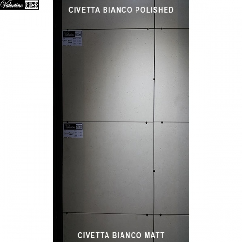 VALENTINO GRESS Valentino Gress Civetta Bianco Matt (real holes) 60x60 - 5