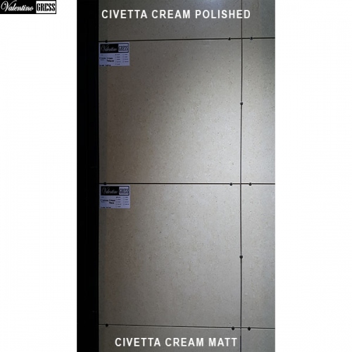 VALENTINO GRESS Valentino Gress Civetta Cream Matt (real holes) 60x60 - 3