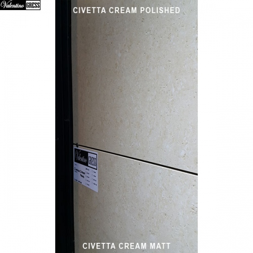VALENTINO GRESS Valentino Gress Civetta Bianco Matt (real holes) 60x60 - 2
