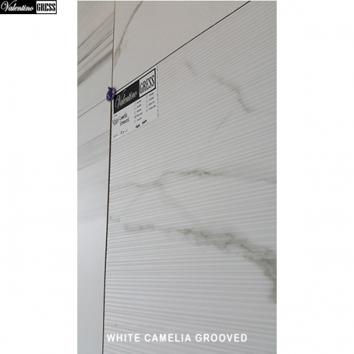 VALENTINO GRESS Valentino Gress White Camelia Grooved 60x120 - 4