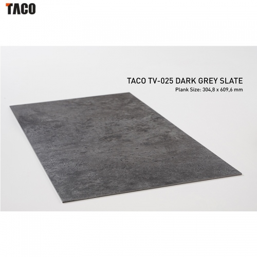 TACO Vinyl Plank TACO 3mm TV-025 Dark Grey Slate (1 dus = 3,34 m2) - 1