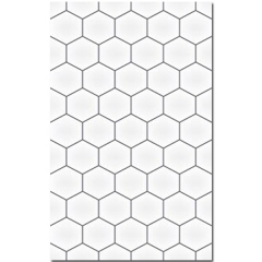 KIA Hexagon Black 25x40 kw2