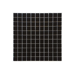 MOZZA TILE Mini Square Glossy Black 25x25mm (302x302mm)