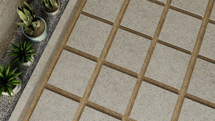 ROMAN GRANIT Roman dTidore Grigio TGT338060CR 30x30(tebal 2cm) - 2
