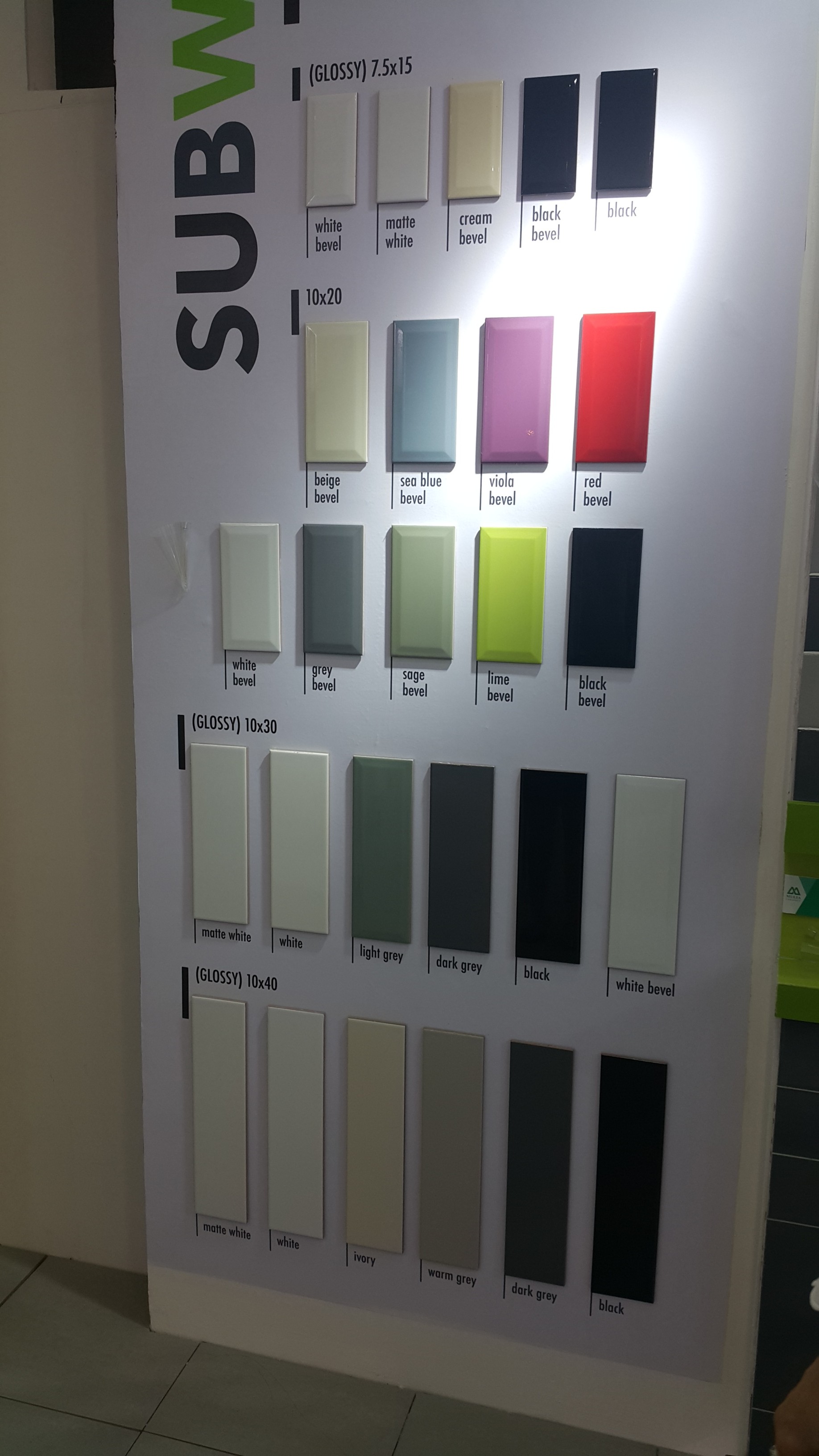 MULIA Mulia Subway Matte White Bevel 10x20 KW1 - 3