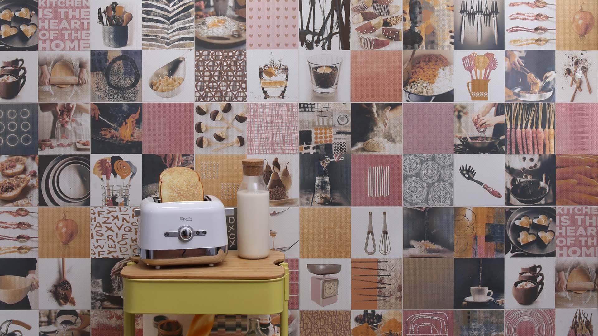 ROMAN CERAMIC Roman dTrattoria Mix W33512R 30x30 - 2