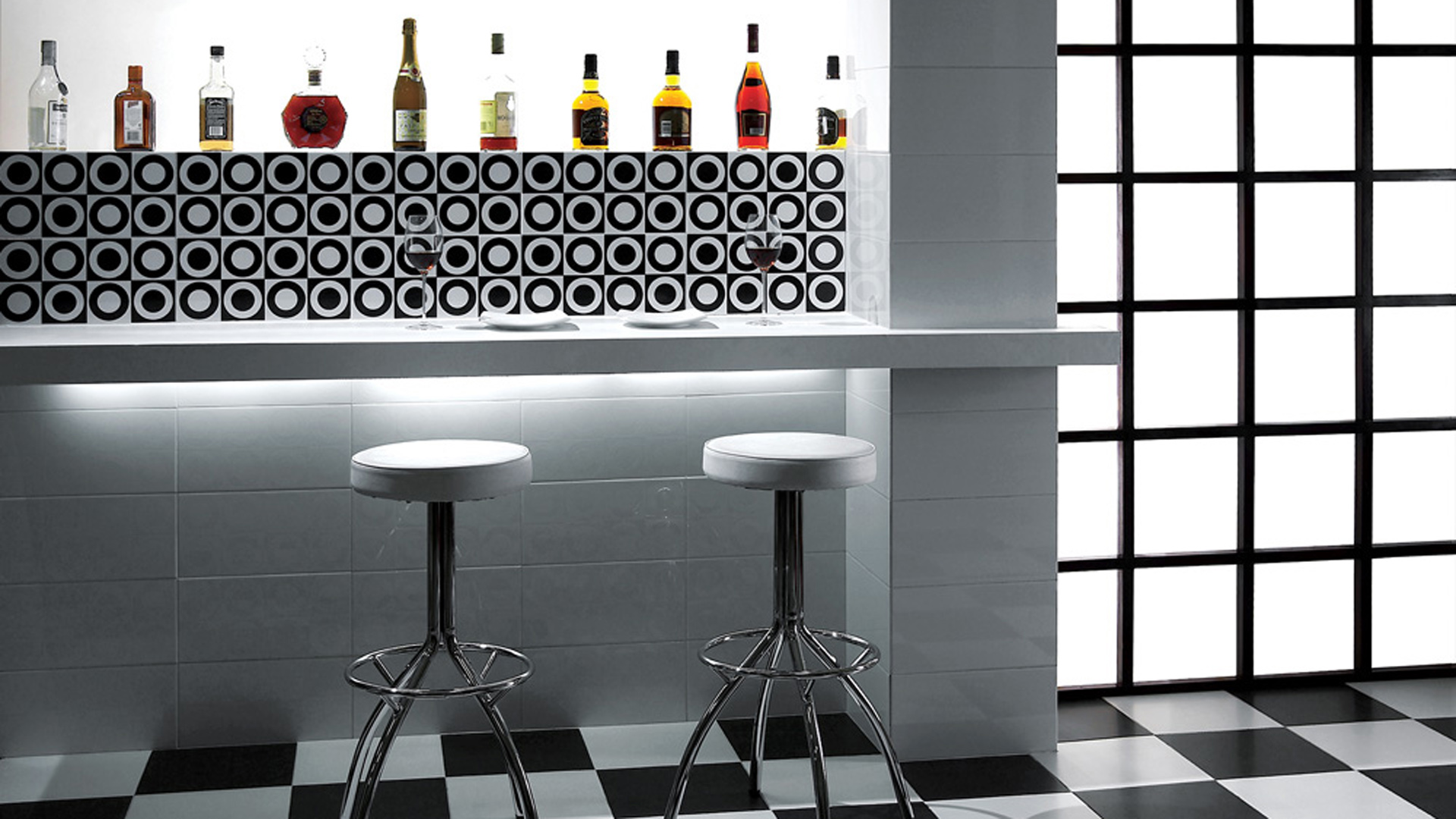 ROMAN CERAMIC Roman Serenity Black W40109 20x40 - 2