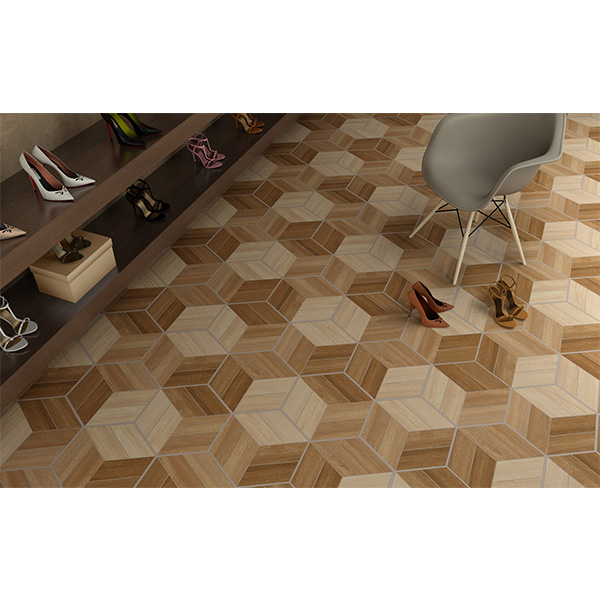 ROMAN CERAMIC Roman GH348060 dTribeca Natural 34x39 hexagon - 3