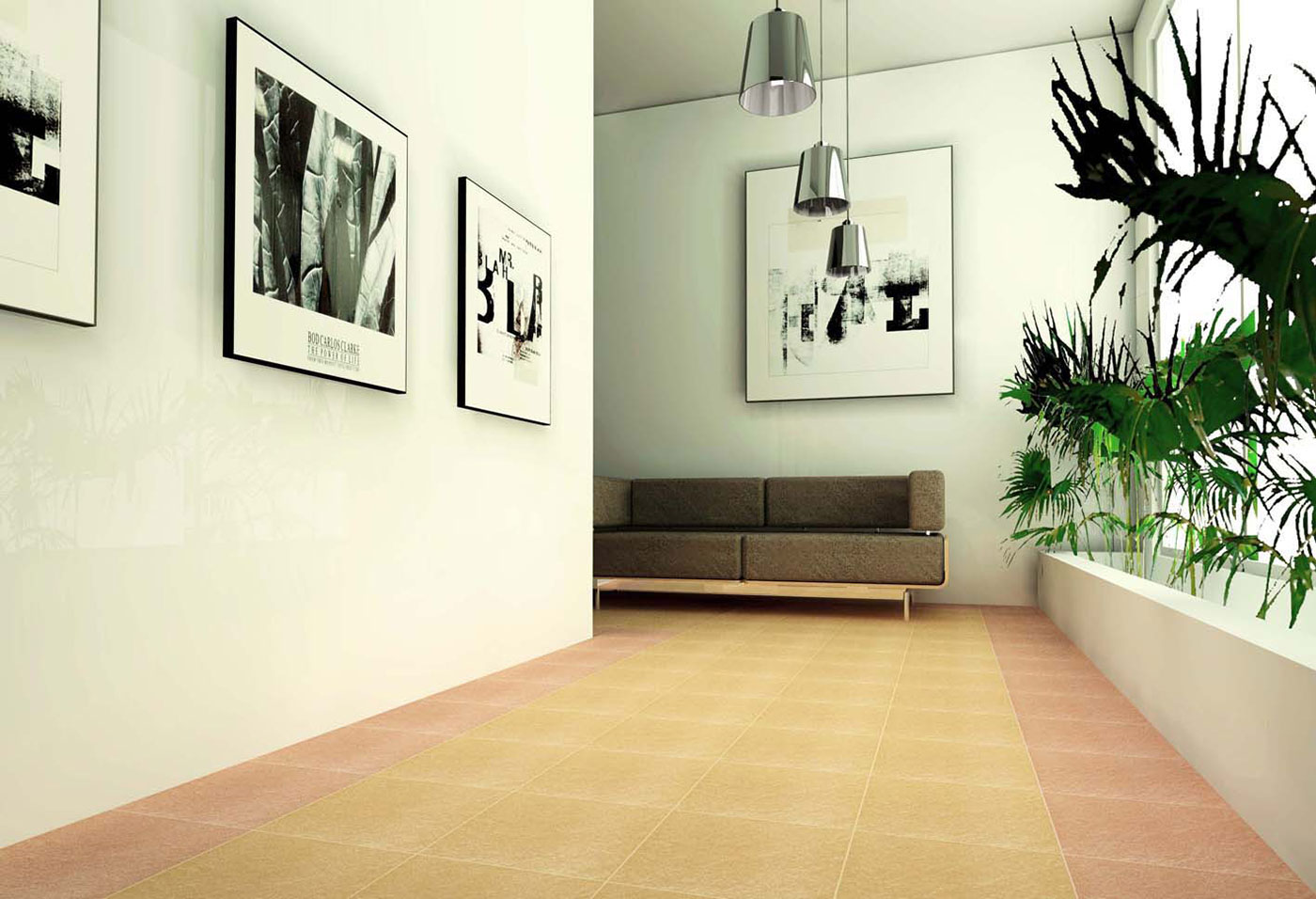 IMPRESSO Impresso Rocky Bianco 30x30 - 3