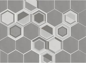 ROMAN CERAMIC Roman GH348064 dModesto Mix 34x39 Hexagon - 4