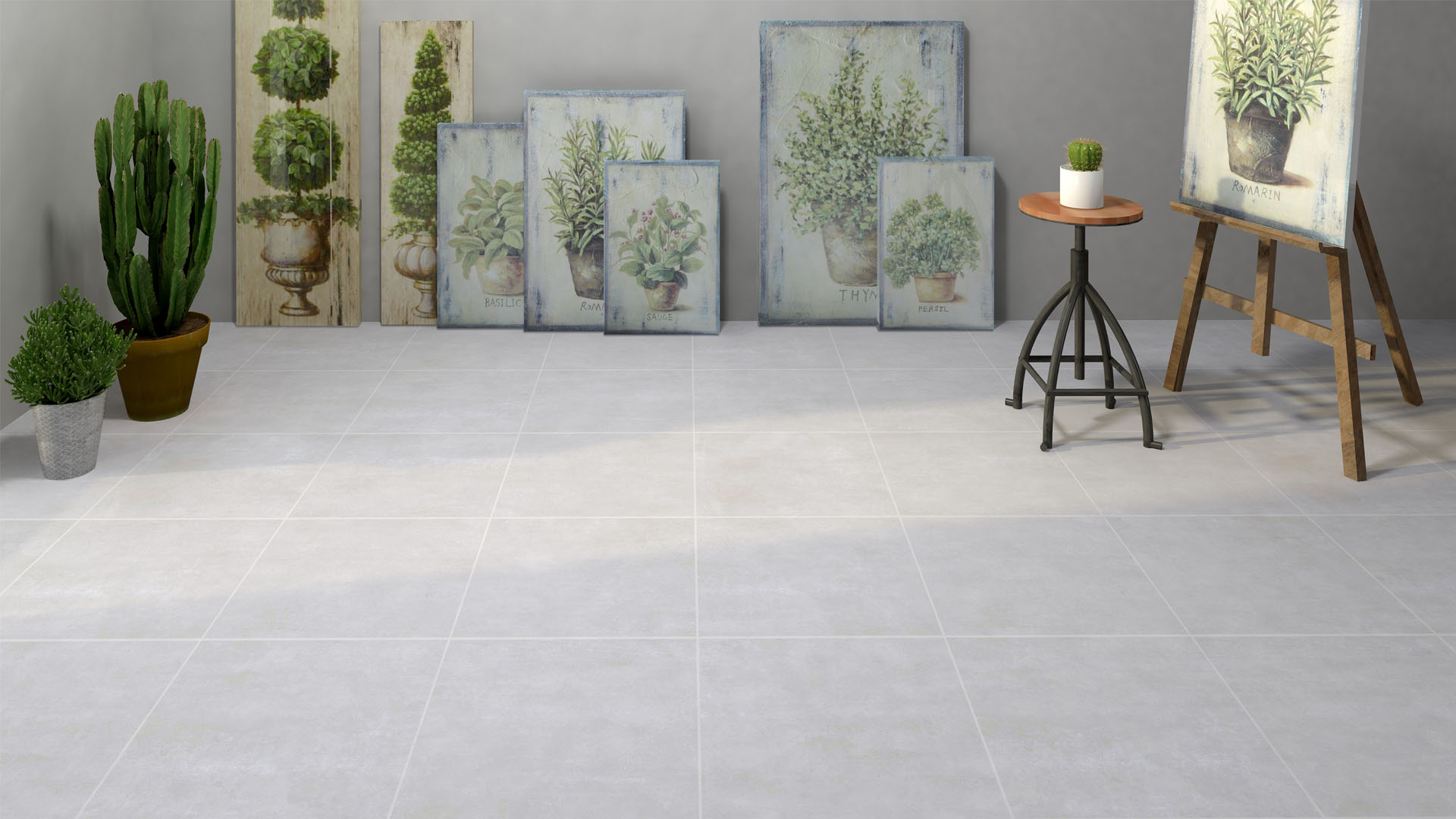 ROMAN CERAMIC Roman dNagoya Smoke G447504 40x40 - 2