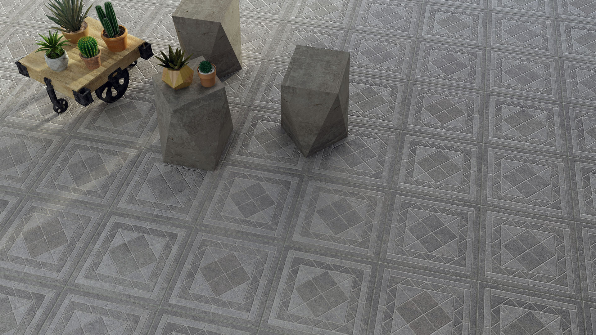 ROMAN CERAMIC Roman G445400 dPlatea Beige 40x40 - 2