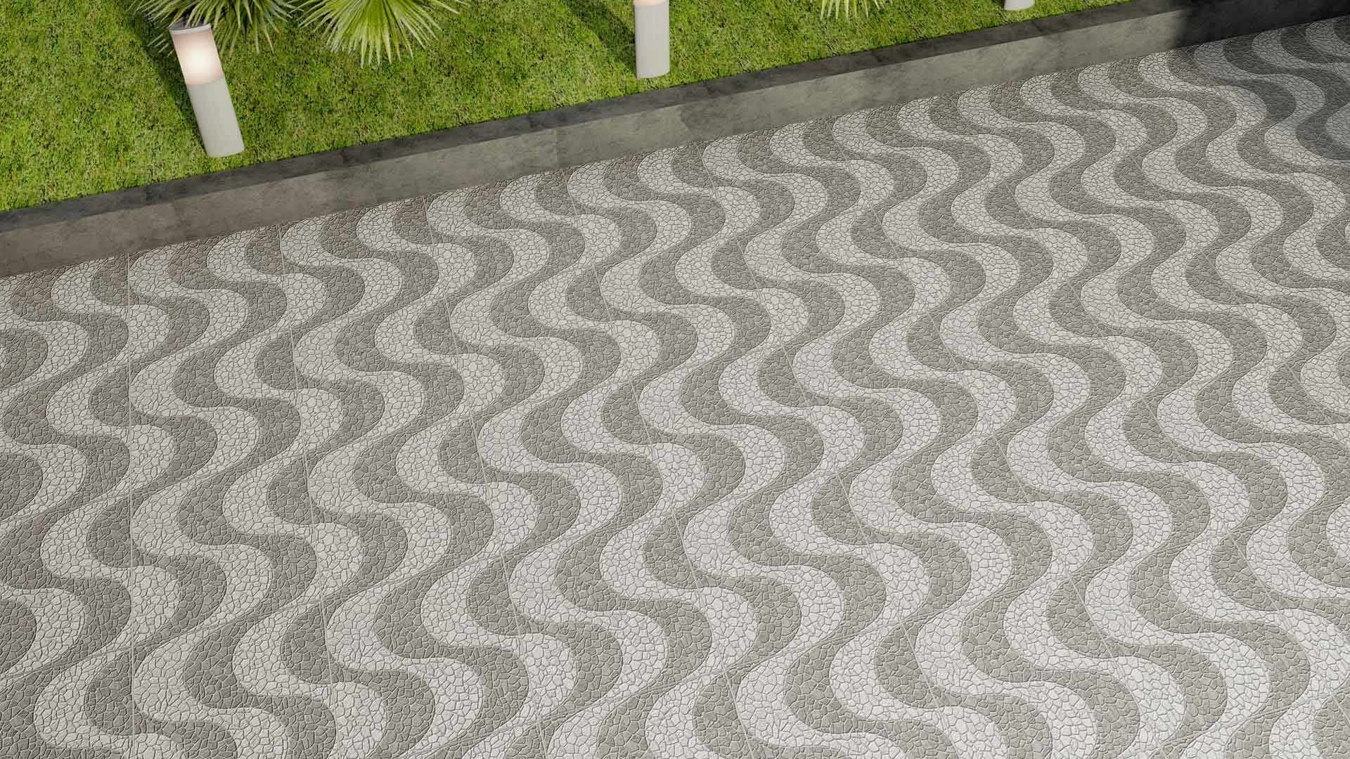 ROMAN CERAMIC Roman G440551 dRegato Grey 40x40 - 2