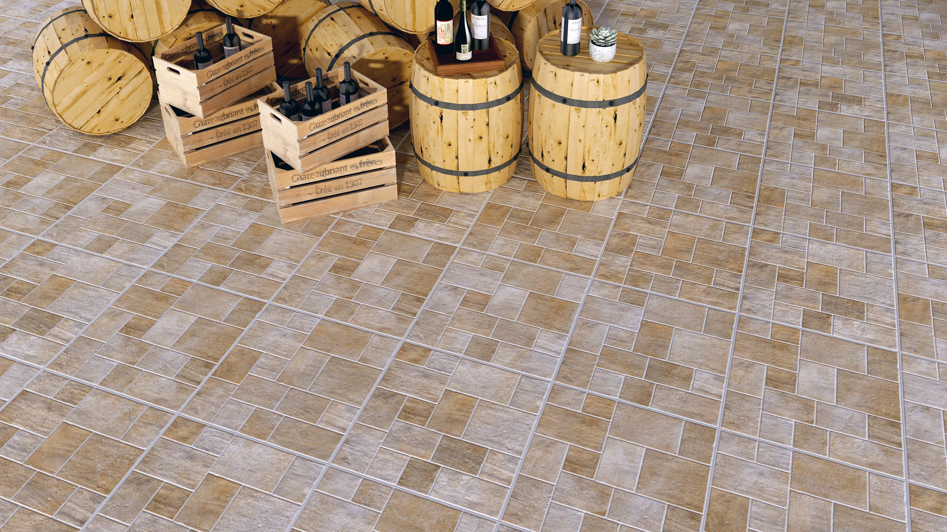 ROMAN CERAMIC Roman G550523 dKanawa Grey 50x50 - 2