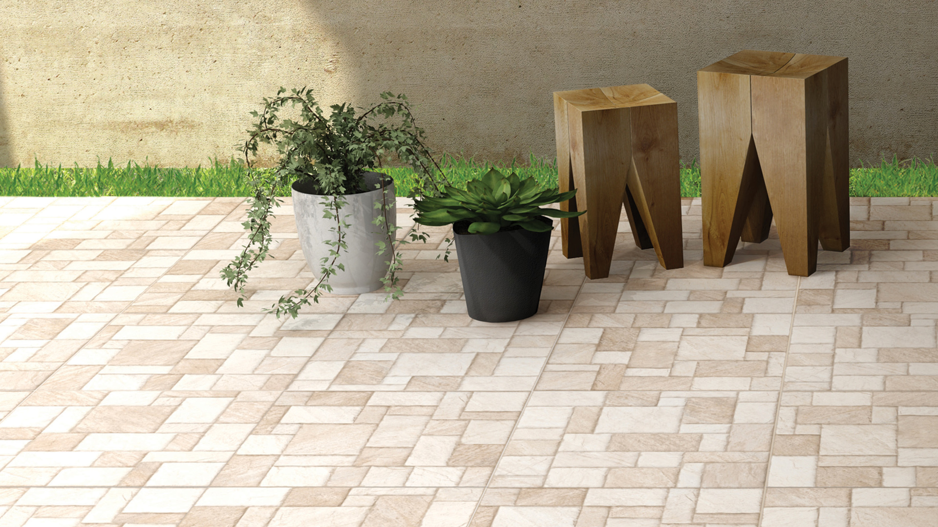 ROMAN CERAMIC Roman G550505 dMissouri Noce 50x50 - 2
