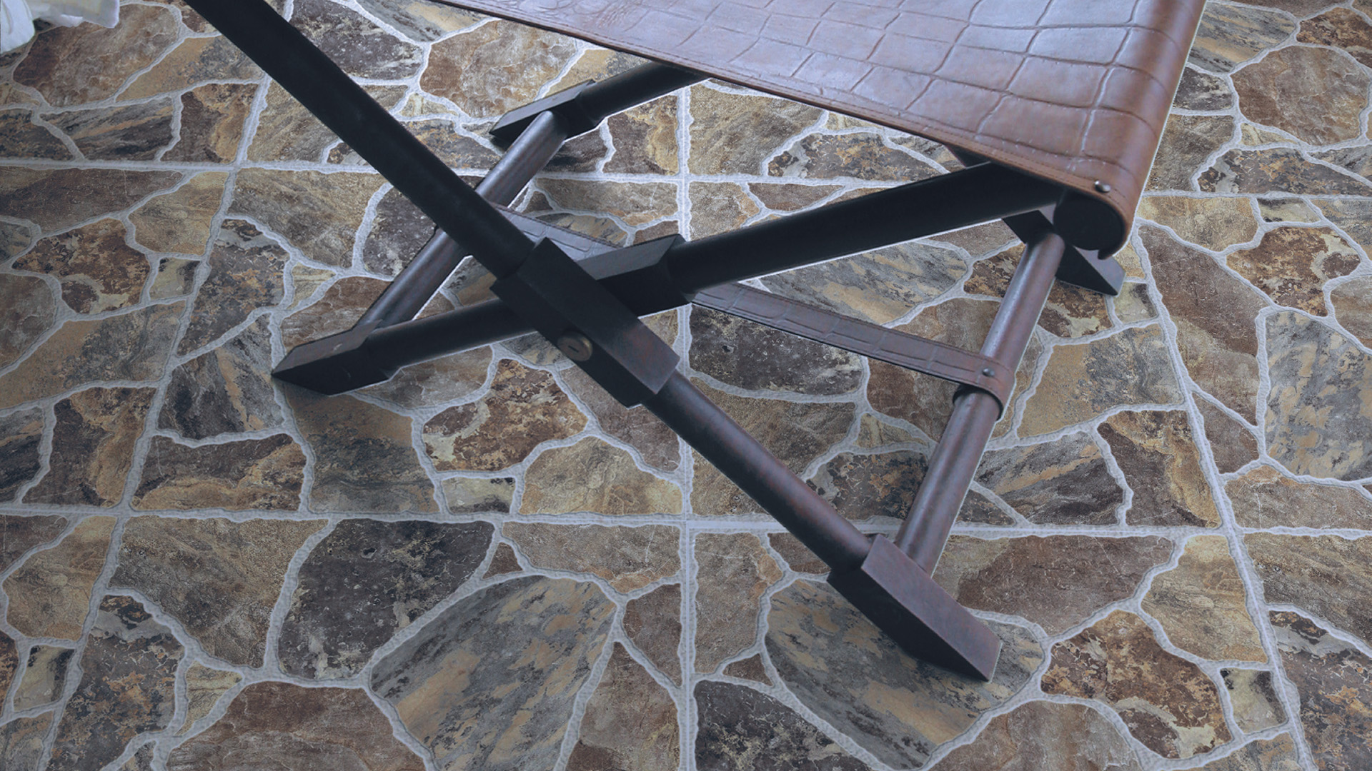 ROMAN CERAMIC Roman G555400 Terrace Brown 50x50 - 2