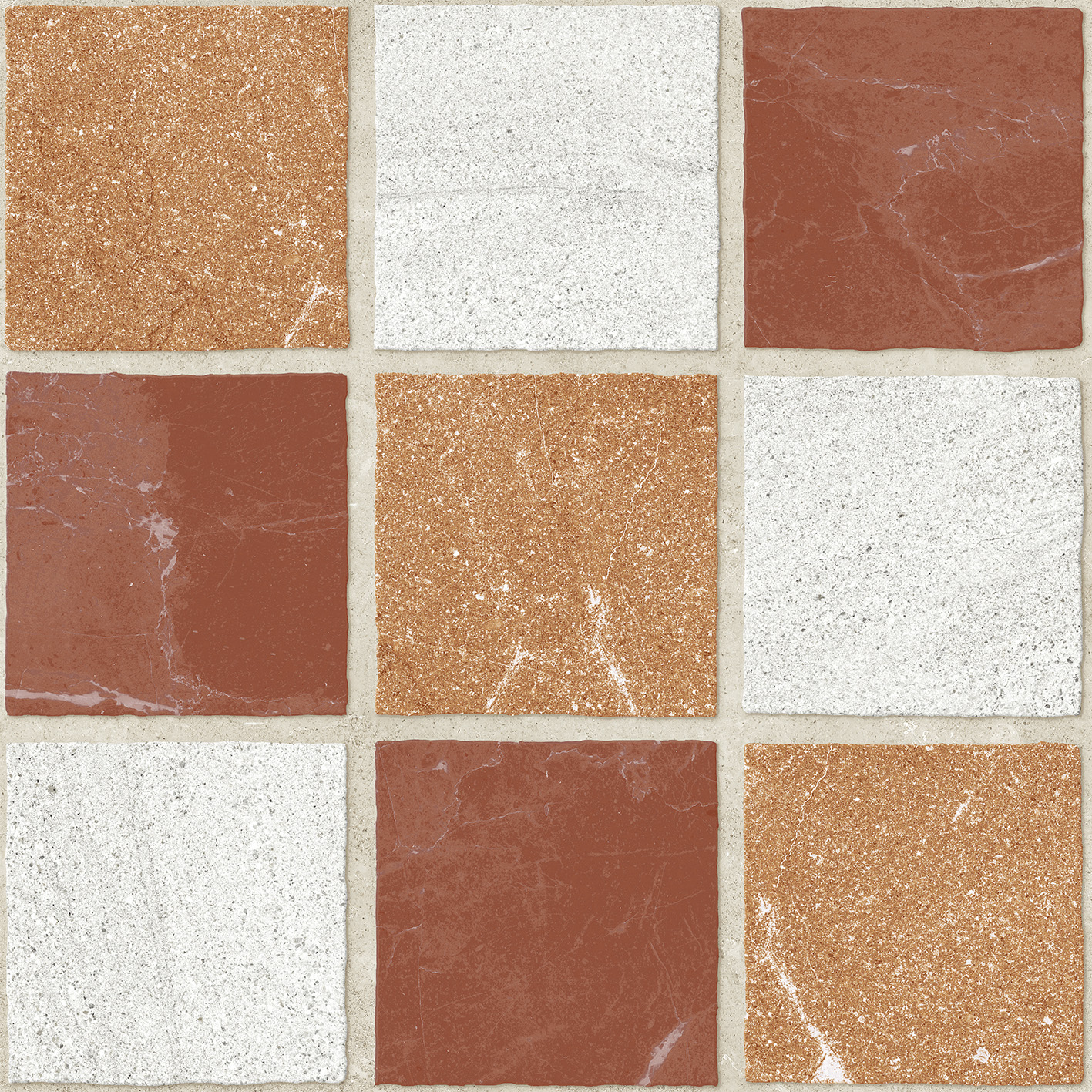 KIA Shuffle Stone Brown 50x50 kw1