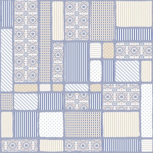 Paris Yoland Blue 25x25