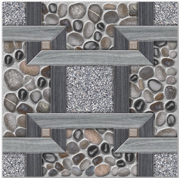 Kobin Edna Grey 50x50