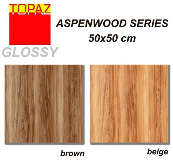 TOPAZ Topaz Aspenwood Beige (Glossy) 50x50 - 2