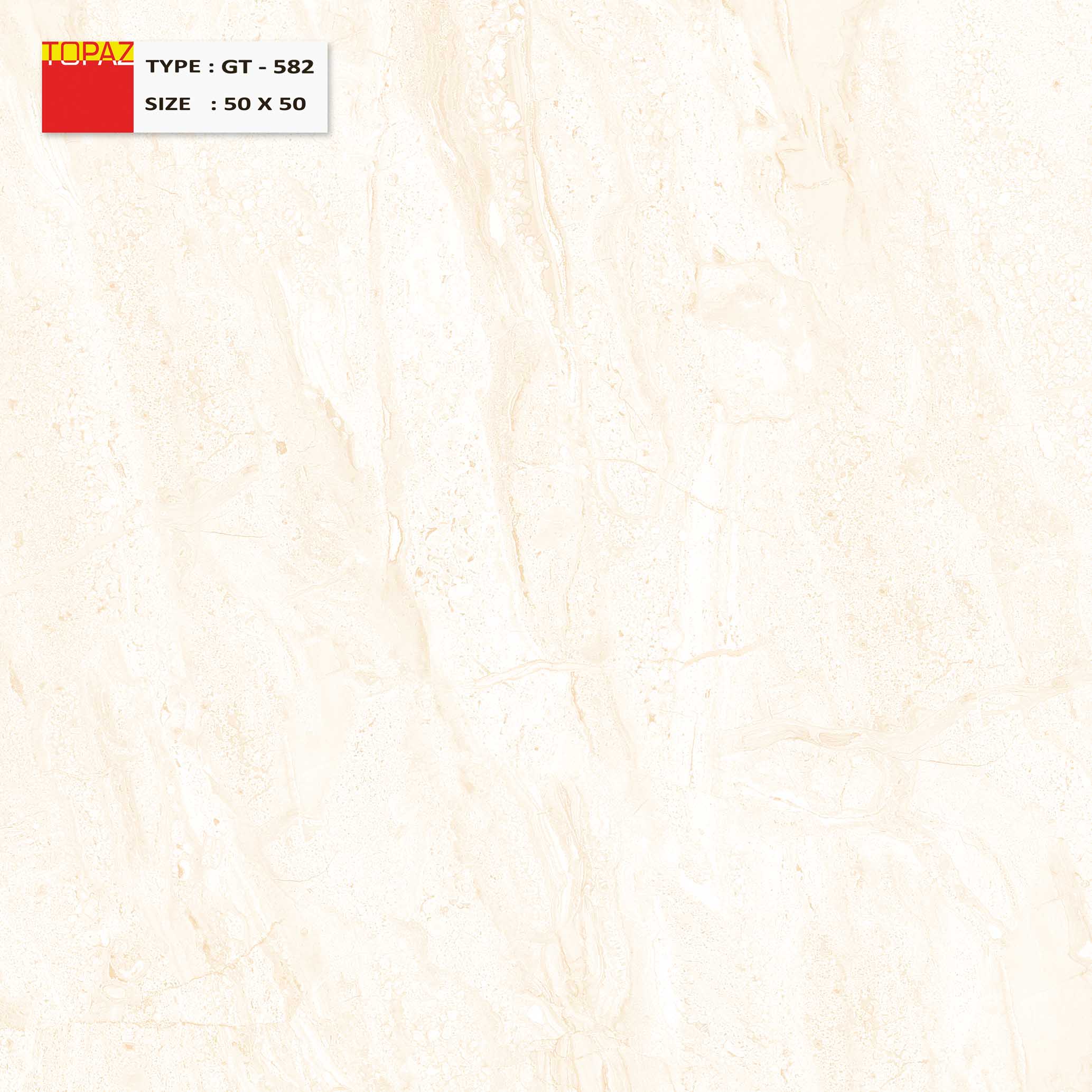 Topaz GT-582 Marble Beige 50x50