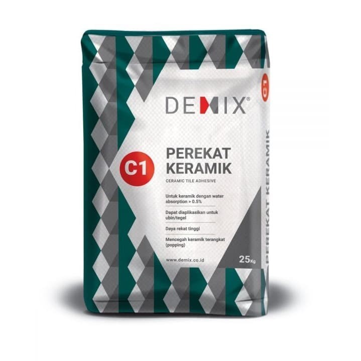 Demix Perekat Keramik C1 (25 Kg untuk 5m2)