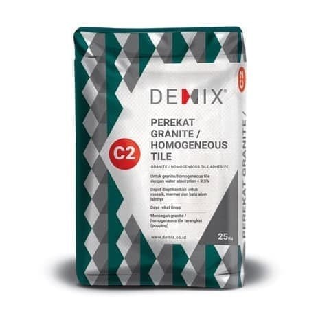 Demix Perekat Granit C2 (25 Kg untuk 5m2)